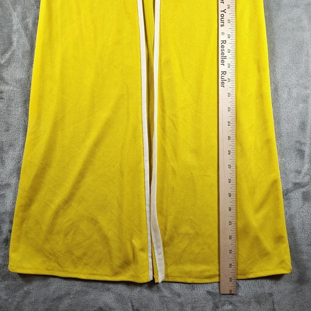 Vintage Fredericks of Hollywood Robe Women 7/8 Lounge Duster Peignoir Floral 70s